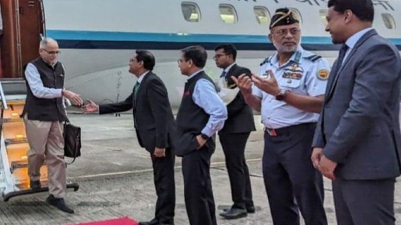ভারতের পররাষ্ট্র সচিব ঢাকায়