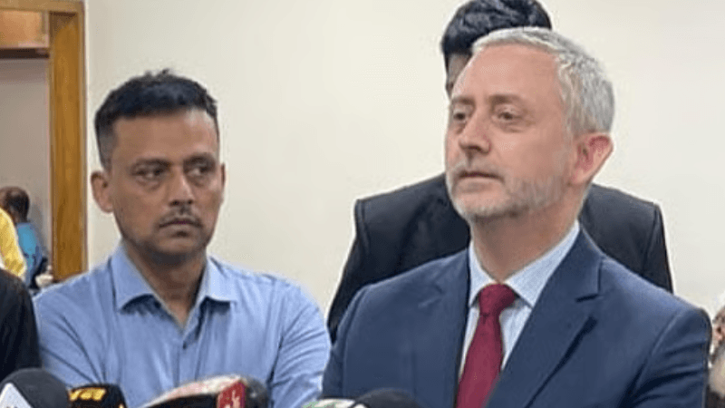 বাংলাদেশে সময়মতো, শান্তিপূর্ণ ও অংশগ্রহণমূলক নির্বাচন চাই: ইইউ রাষ্ট্রদূত মাইকেল মিলার