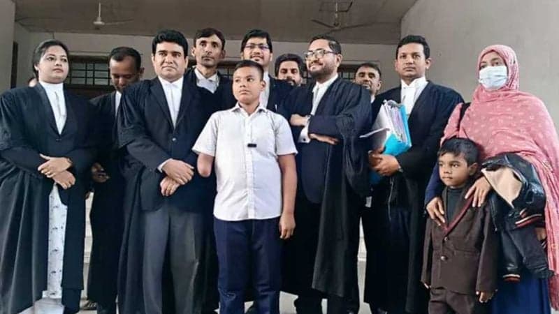 শিশু নাঈমকে ৩০ লাখ টাকা দেওয়ার রায় বহাল