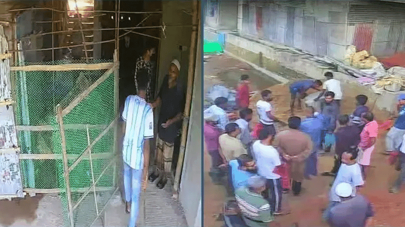 ২০ লাখ টাকা চাঁদা না দেওয়ায় নির্মাণাধীন ভবনে হামলা, ককটেল বিস্ফোরণের অভিযোগ
