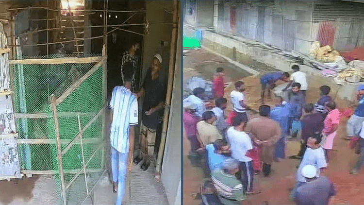 ২০ লাখ টাকা চাঁদা না দেওয়ায় নির্মাণাধীন ভবনে হামলা, ককটেল বিস্ফোরণের অভিযোগ