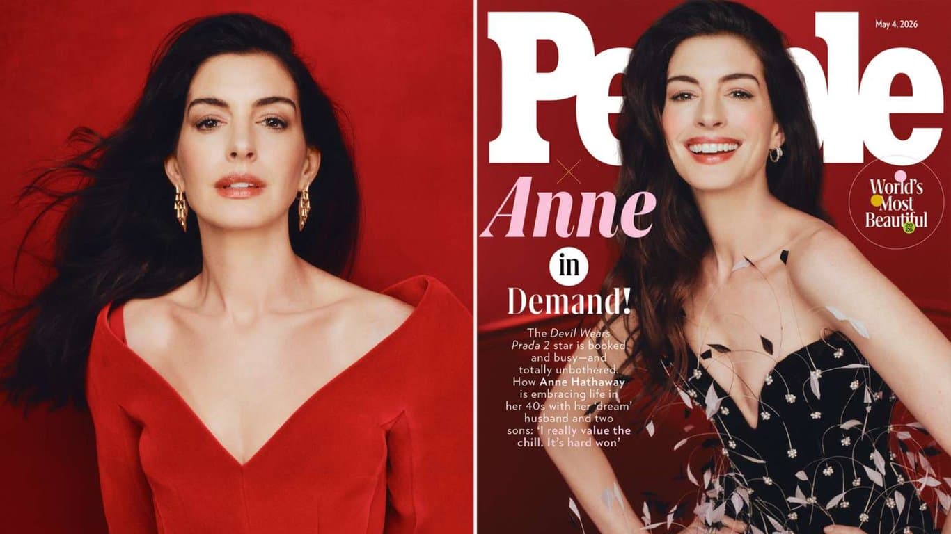 বিশ্বের সবচেয়ে সুন্দরী অ্যান হ্যাথাওয়ে!