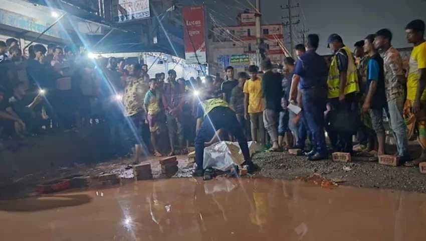 আশুলিয়ায় লরি চাপায় নারী ও শিশুসহ নিহত ৩