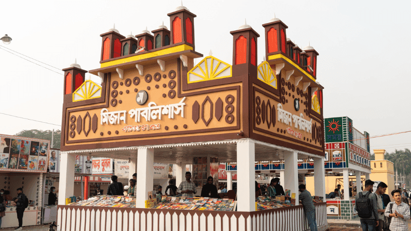 কর্মদিবসগুলোতে বইমেলায় ক্রেতার সংখ্যা কম