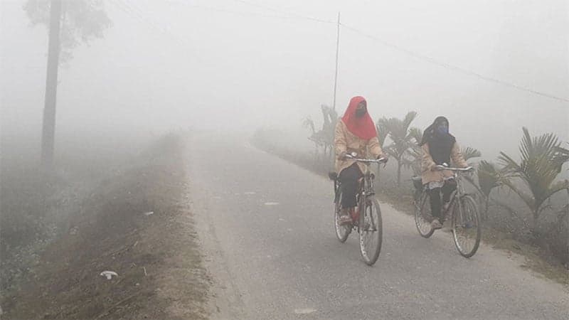 পঞ্চগড়ে বইছে মৃদু শৈত্যপ্রবাহ, তাপমাত্রা ৯ ডিগ্রির ঘরে