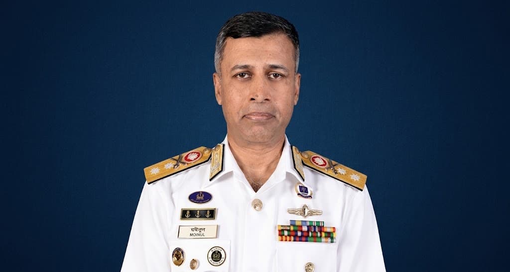 কোস্টগার্ডের নতুন মহাপরিচালক রিয়ার অ্যাডমিরাল মঈনুল হাসান