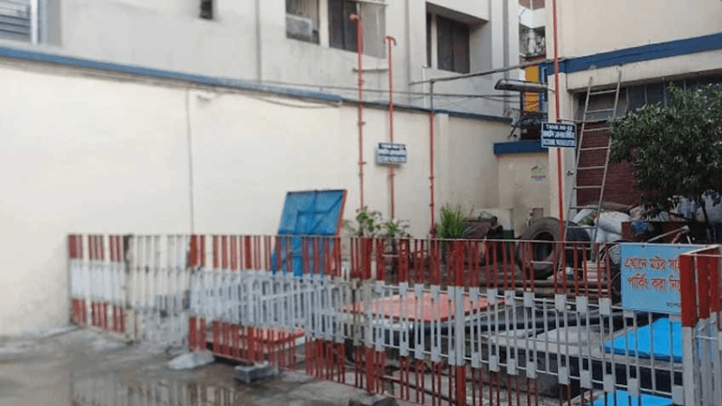 মহাখালীতে পেট্রোল পাম্পে আগুন, দগ্ধ ৭