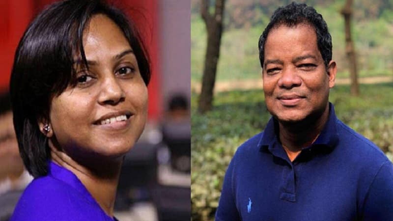 বিমানবন্দরে শাকিল ও ফারজানা রুপা আটক