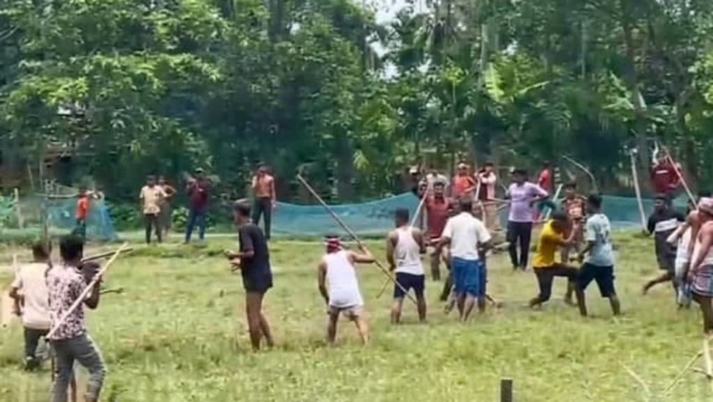 হবিগঞ্জে আর্জেন্টিনা–ব্রাজিল সমর্থকদের সংঘর্ষে আহত অর্ধশতাধিক