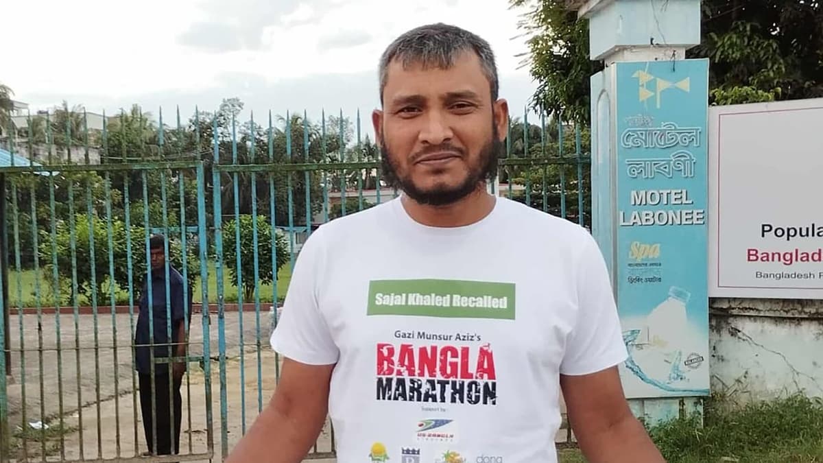 সজল স্মরণে আজিজের সপ্তম একক ম্যারাথন