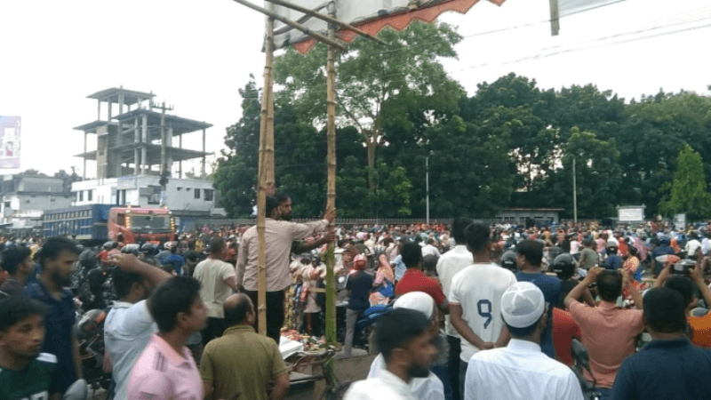 নীলফামারী ইপিজেডে শ্রমিক-যৌথ বাহিনীর সংঘর্ষে নিহত ১