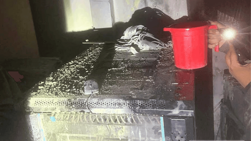 বনানীর ২৬ তলা ভবনে আগুন, আধঘণ্টায় নিয়ন্ত্রণে
