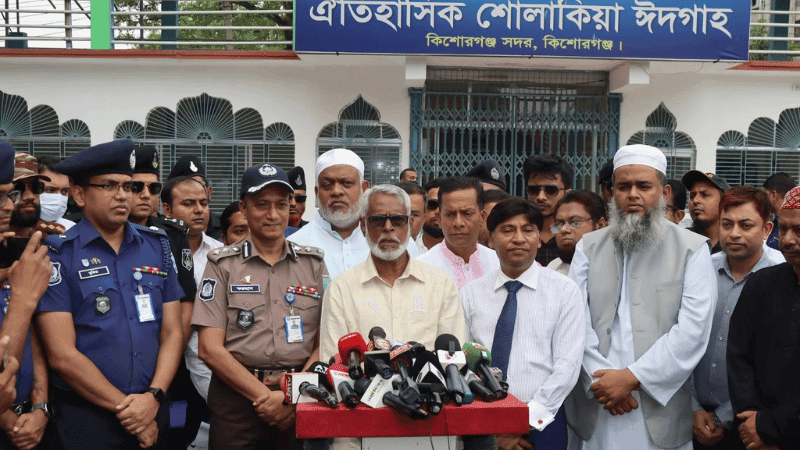 ঐতিহাসিক শোলাকিয়া ঈদগাহে ঈদের জামাত সকাল ১০টায়