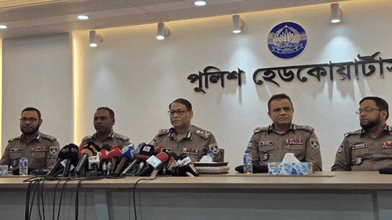 অবৈধ কিংবা বৈধ নির্বাচনে সব অস্ত্রই হুমকি: আইজিপি