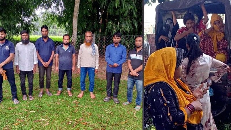 পঞ্চগড় সীমান্তে বিএসএফের পুশ-ইন, নারী-পুরুষসহ আটক ১৭