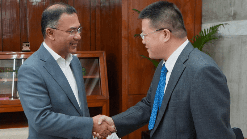 প্রধানমন্ত্রীর সঙ্গে চীনের রাষ্ট্রদূতের সৌজন্য সাক্ষাৎ