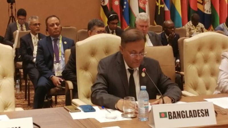 রোহিঙ্গা প্রত্যাবাসন ও ফিলিস্তিনিদের সমর্থনের আহ্বান পররাষ্ট্রমন্ত্রীর