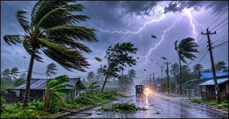 ঢাকাসহ একাধিক জেলায় ঝড়-বজ্রবৃষ্টির সতর্কতা