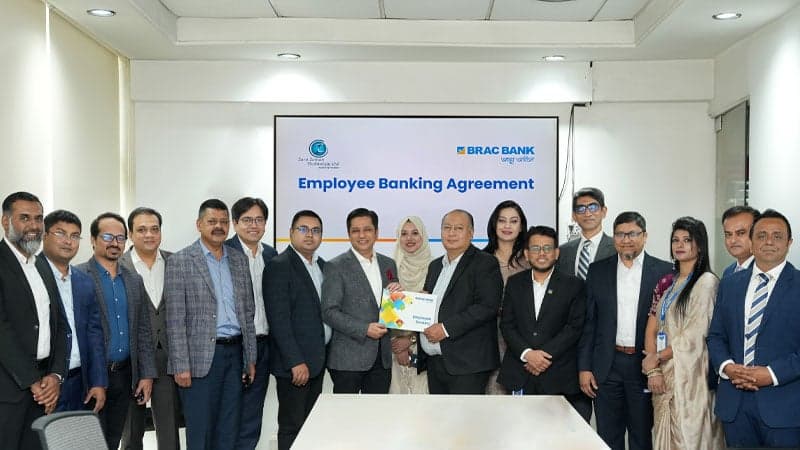 জারা জামান টেকনোলজির কর্মীদের ব্যাংকিং অভিজ্ঞতা বাড়াচ্ছে ব্র্যাক ব্যাংক