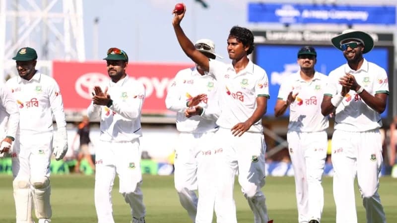 ডারউইন টেস্টের প্রথম দিন শেষে চালকের আসনে টাইগাররা