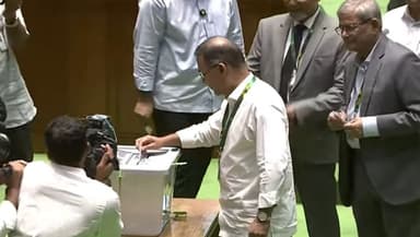 রাষ্ট্রপতি নির্বাচনে ভোট দিলেন প্রধানমন্ত্রীসহ শীর্ষ নেতারা