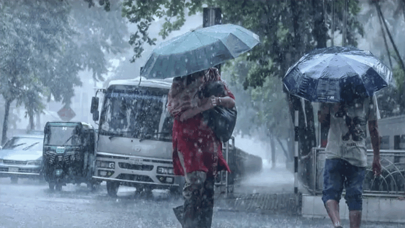 ২৪ ঘণ্টায় ঢাকায় ২৮ মিলিমিটার বৃষ্টি, ১৪ অঞ্চলে ঝড়ের আভাস