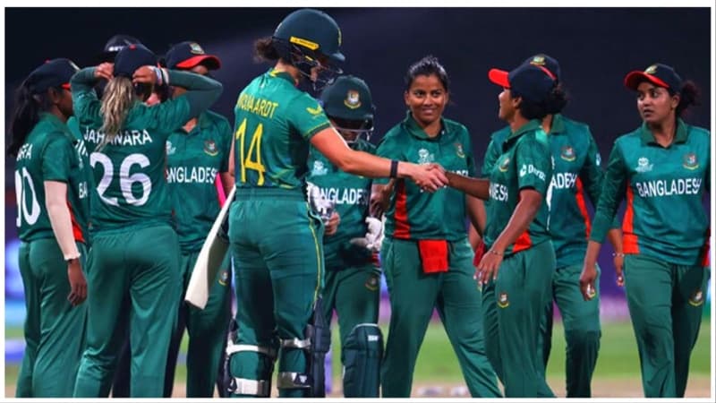 দক্ষিণ আফ্রিকার বিরুদ্ধে নারী ক্রিকেট দলের স্মরণীয় জয়