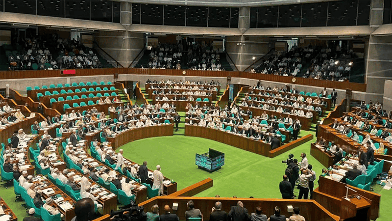 সংসদে অন্তর্বর্তী সরকারের ৫টি অধ্যাদেশের বিল পাস