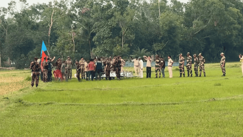 সীমান্তে বিএসএফের গুলিতে নিহত দুই বাংলাদেশির মরদেহ হস্তান্তর