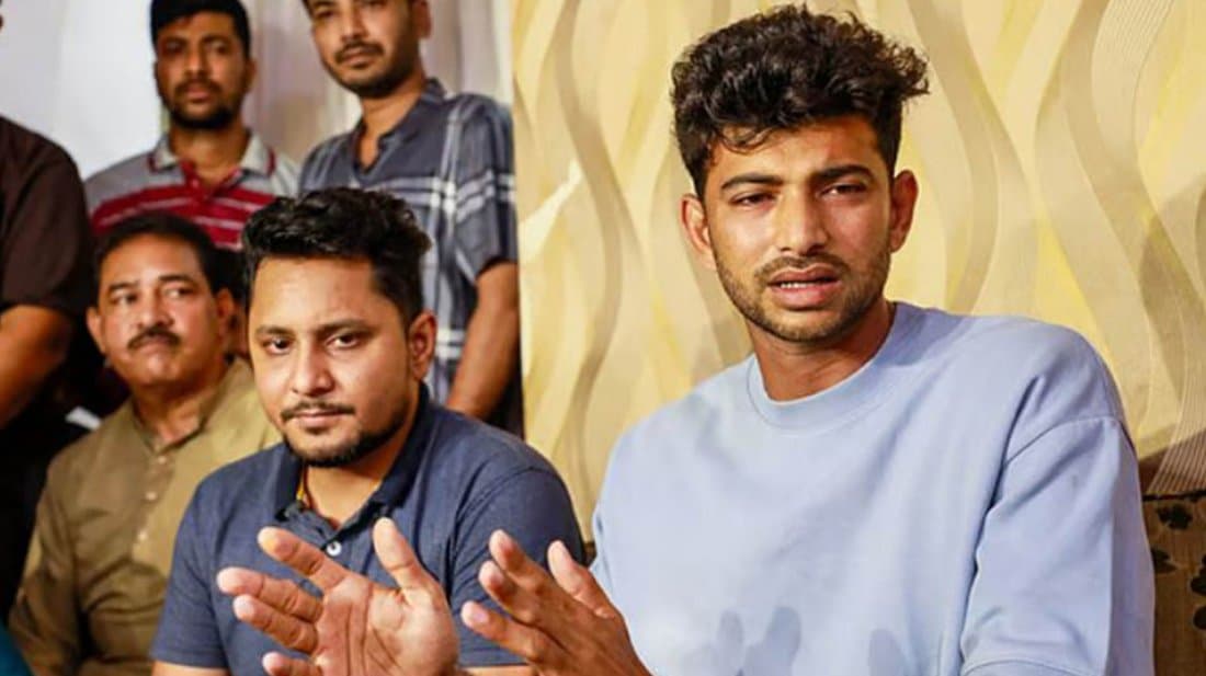 সংবাদ সম্মেলন করে ‘ভয়াবহ অভিজ্ঞতা’র বর্ণনা দিলেন ক্রিকেটার নাঈম
