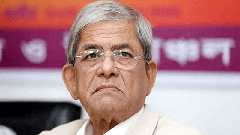 হাসপাতাল থেকে বাসায় ফিরেছেন মির্জা ফখরুল