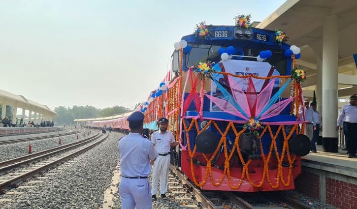 দেশের দীর্ঘতম যমুনা রেল সেতুর উদ্বোধন