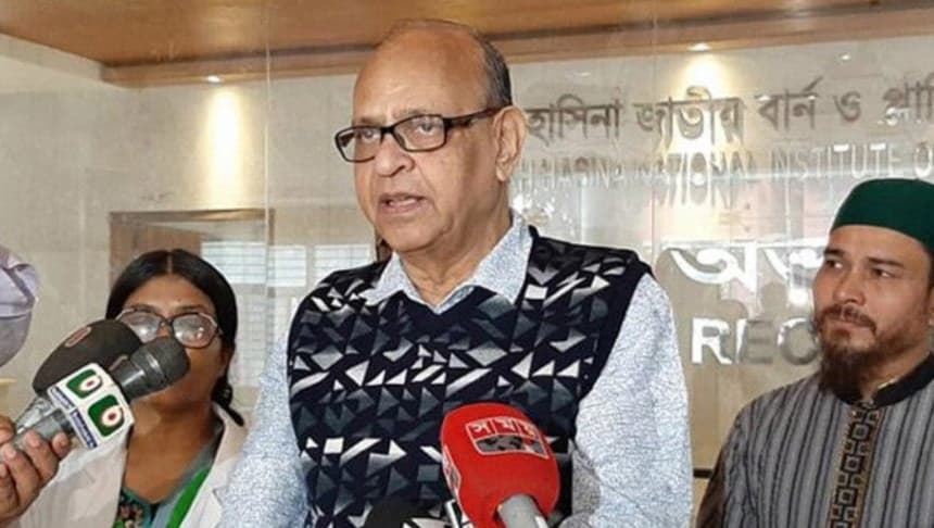 বেনাপোল এক্সপ্রেসে দগ্ধ আটজনের অবস্থা আশঙ্কাজনক : ডা. সামন্ত লাল