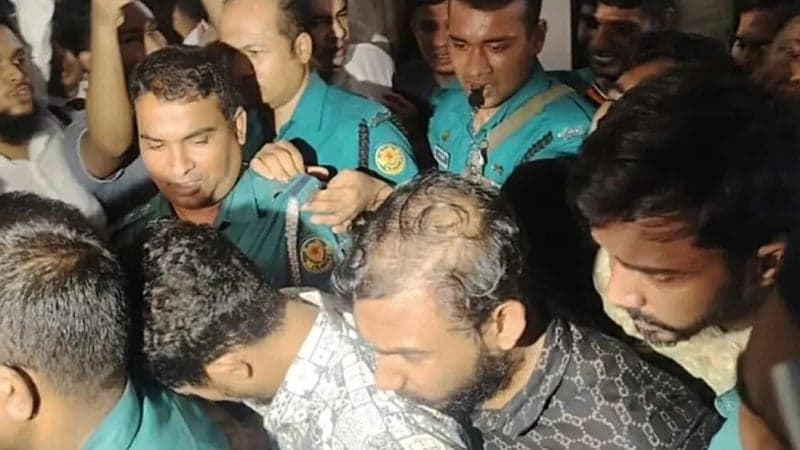 চাঁদাবাজির মামলায় চার ছাত্রনেতার সাত দিনের রিমান্ড