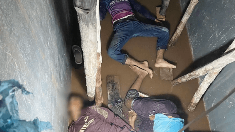 মুন্সীগঞ্জে সেপটিক ট্যাঙ্কে নেমে ৩ শ্রমিকের মৃত্যু