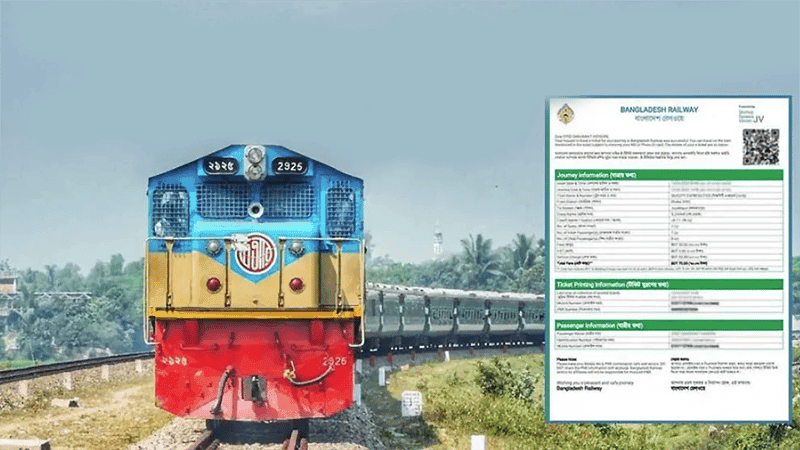 আজ থেকে ট্রেনের ঈদযাত্রার অগ্রিম টিকিট বিক্রি শুরু