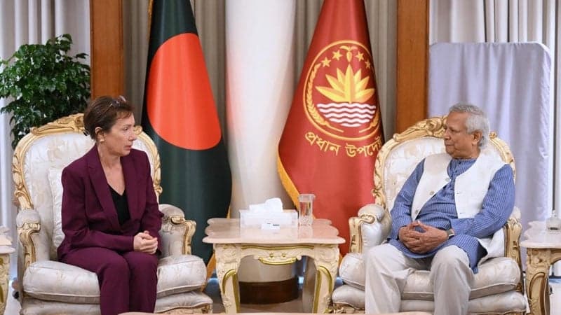 সন্ত্রাসী ও সন্ত্রাসবাদে অন্তর্বর্তী সরকারের নীতি জিরো টলারেন্স, মার্কিন রাষ্ট্রদূতকে  ইউনূস