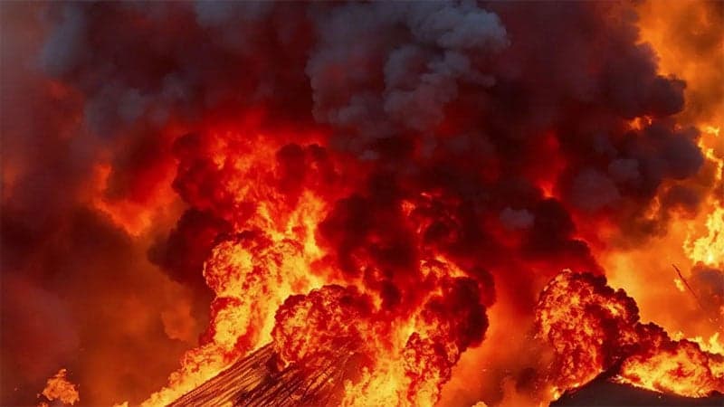 চীনের নার্সিং হোমে ভয়াবহ অগ্নিকাণ্ড, নিহত ২০