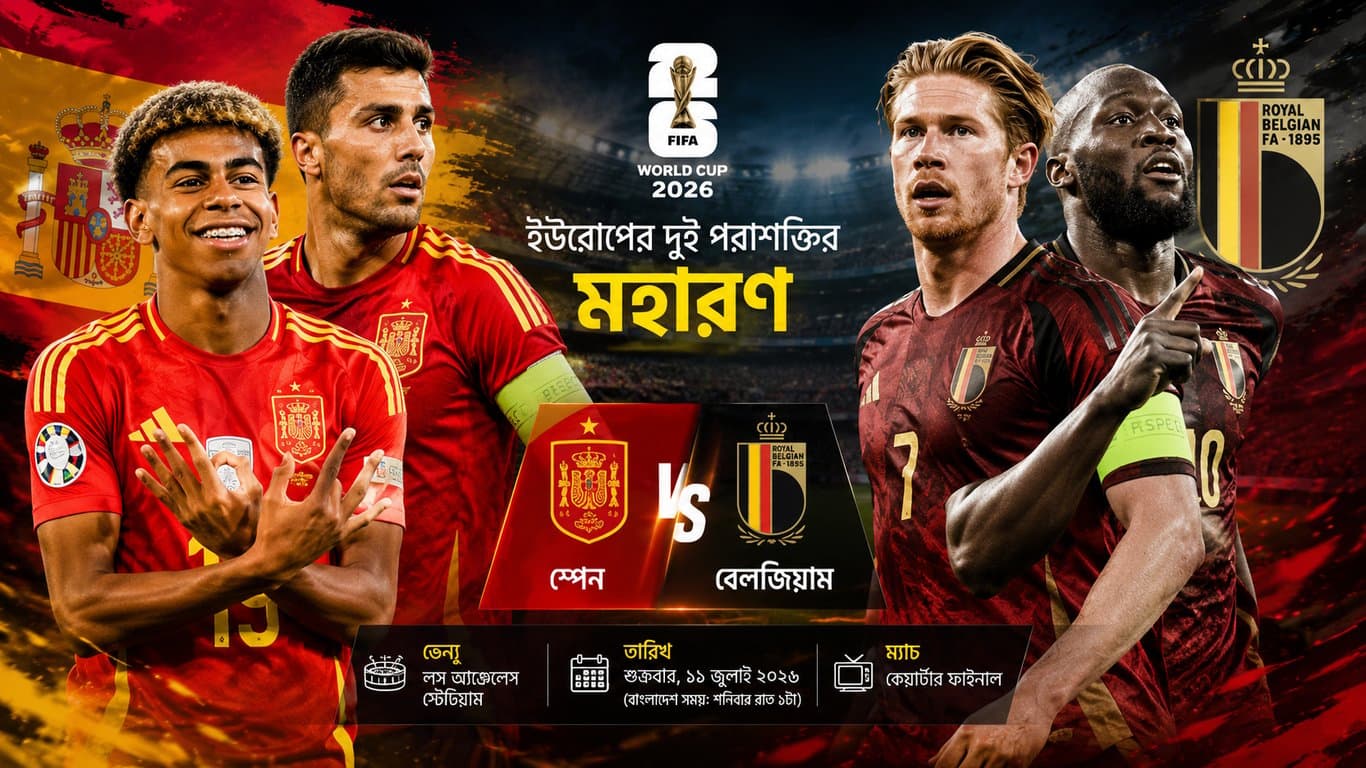 ইয়ামাল-রদ্রি বনাম ডি ব্রুইনে-লুকাকু: ইউরোপের দুই পরাশক্তির মহারণ
