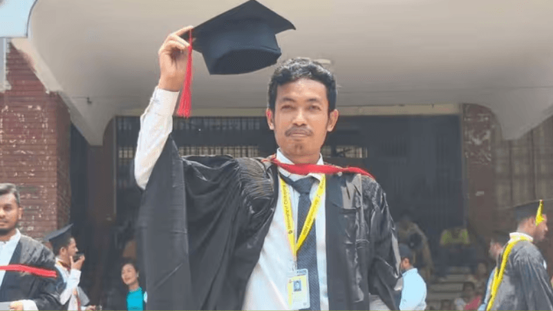 খাগড়াছড়িতে মোটরসাইকেলের ধাক্কায় নিহত শিক্ষক