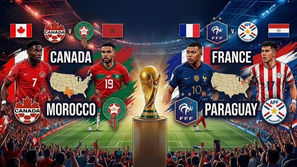 এটলাস লায়ান্সদের সামনে কানাডা, ফ্রান্সের প্যারাগুয়ের পরীক্ষা