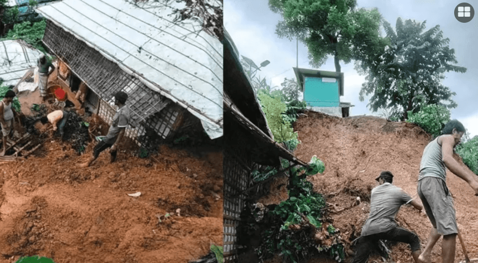 উখিয়ায় রোহিঙ্গা ক্যাম্পে পাহাড়ধসে নারী-শিশুসহ নিহত ৮