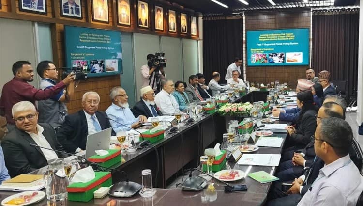 ইসির সঙ্গে বৈঠকে নেপালের নির্বাচন কমিশনের প্রতিনিধিদল