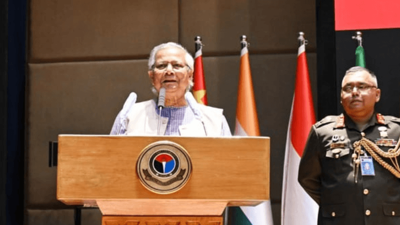 শান্তিপূর্ণ নির্বাচন নিশ্চিতে সেনাবাহিনীর সহায়তা প্রয়োজন: প্রধান উপদেষ্টা