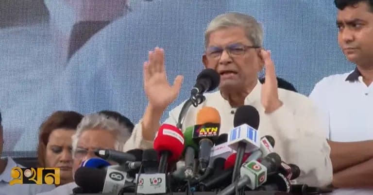 তারেক রহমান আসবেন, আমাদের পথ দেখাবেন: মির্জা ফখরুল