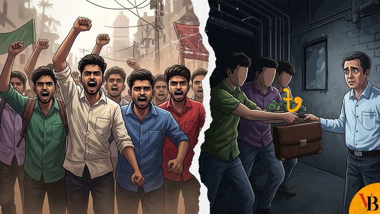 গণঅভ্যুত্থানের অংশীদার কেন চাঁদাবাজে রূপান্তর হচ্ছে
