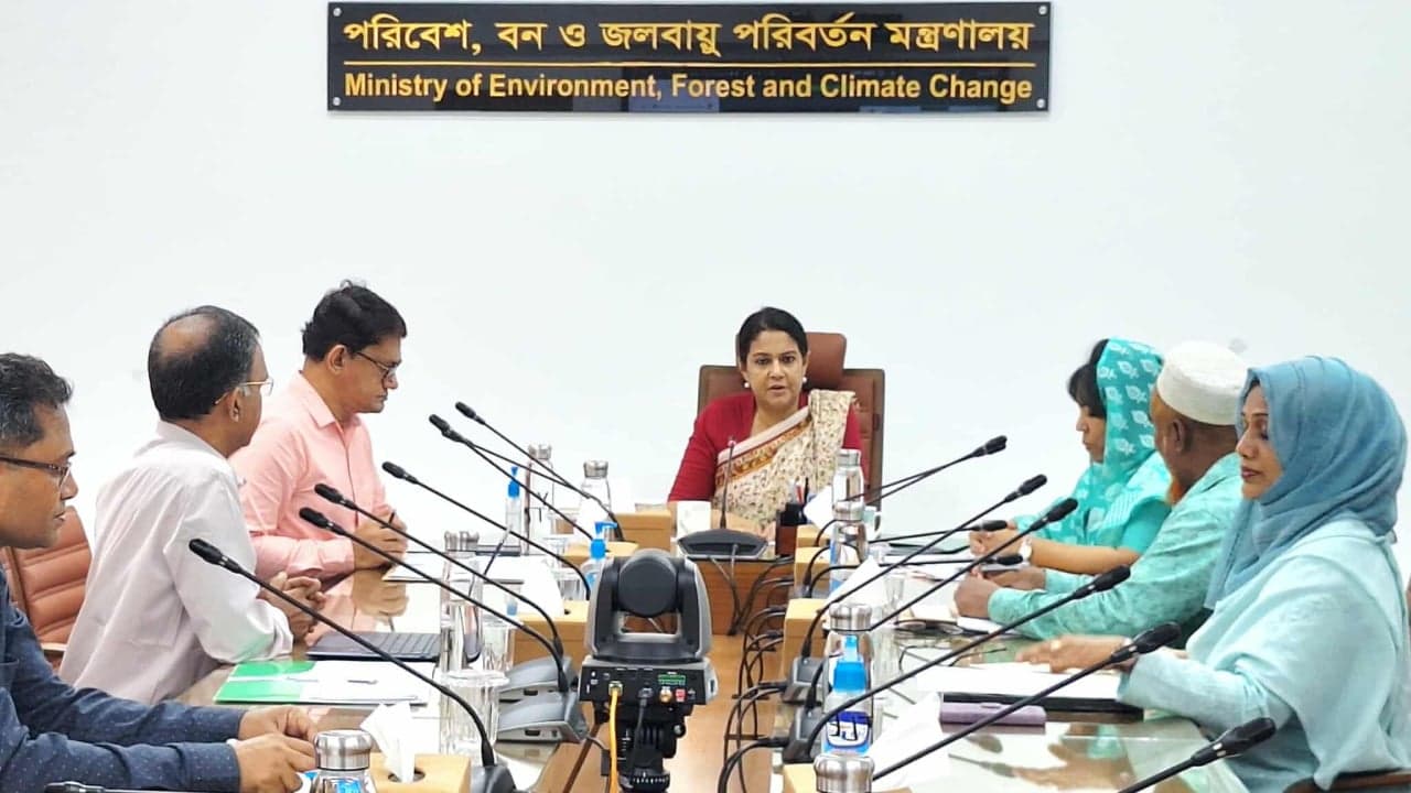 ঢাকার প্রথম সরকারি পরিবেশবান্ধব কার্যালয় হবে পরিবেশ অধিদপ্তর: রিজওয়ানা