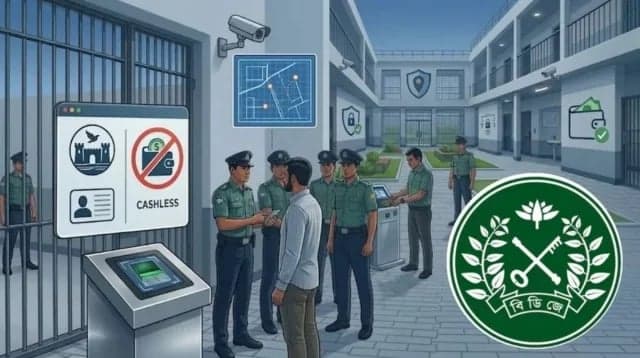 দেশের প্রথম ‘ক্যাশলেস কারাগার’ চালু হলো মুন্সিগঞ্জে