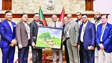 রাষ্ট্রপতির সঙ্গে বিটিএমএ নেতাদের সাক্ষাৎ, বস্ত্র খাতের সমস্যা সমাধানের আশ্বাস