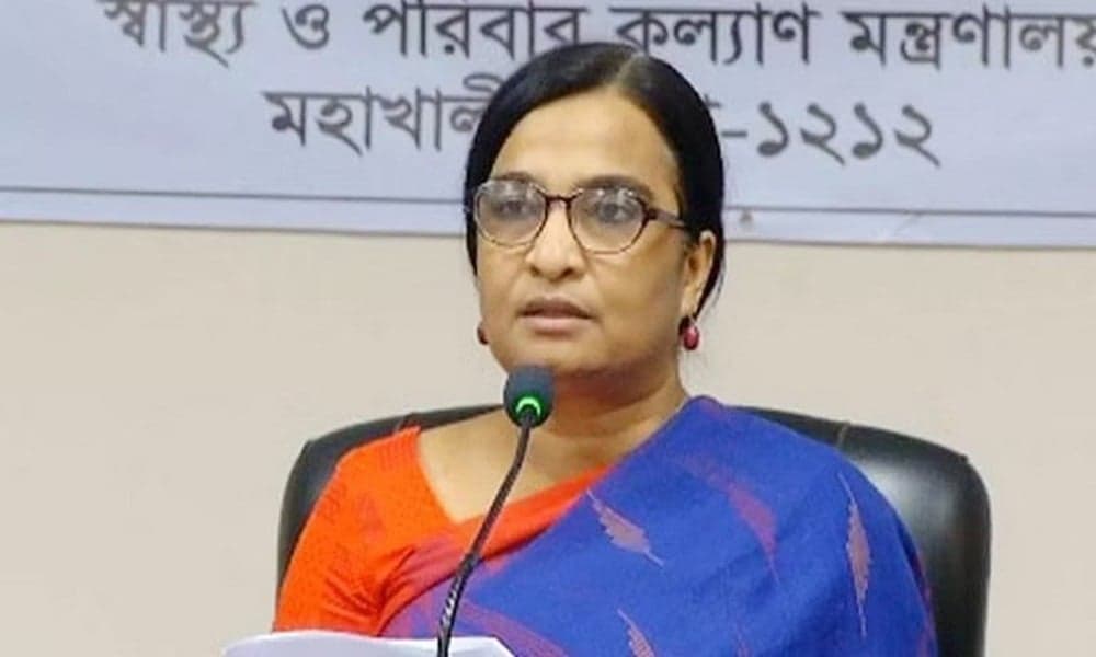 ডা. সেব্রিনা ফ্লোরাকে ওএসডি